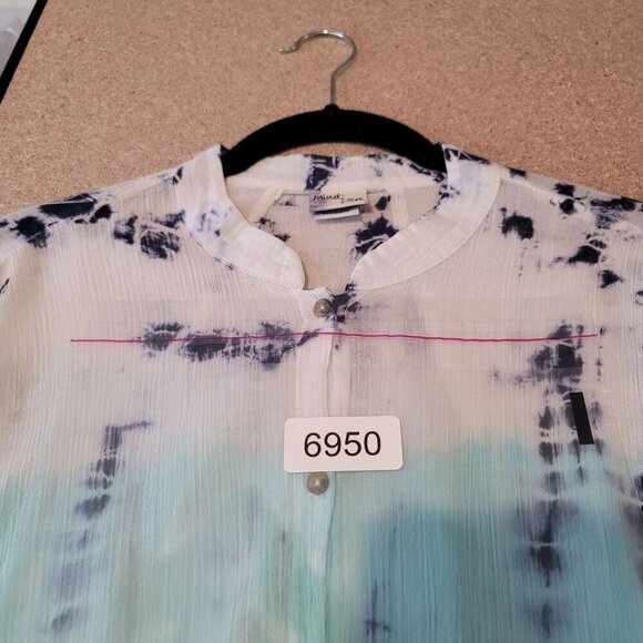 Mindset By XCVI Button Up Womens Large - Picture 9 of 9